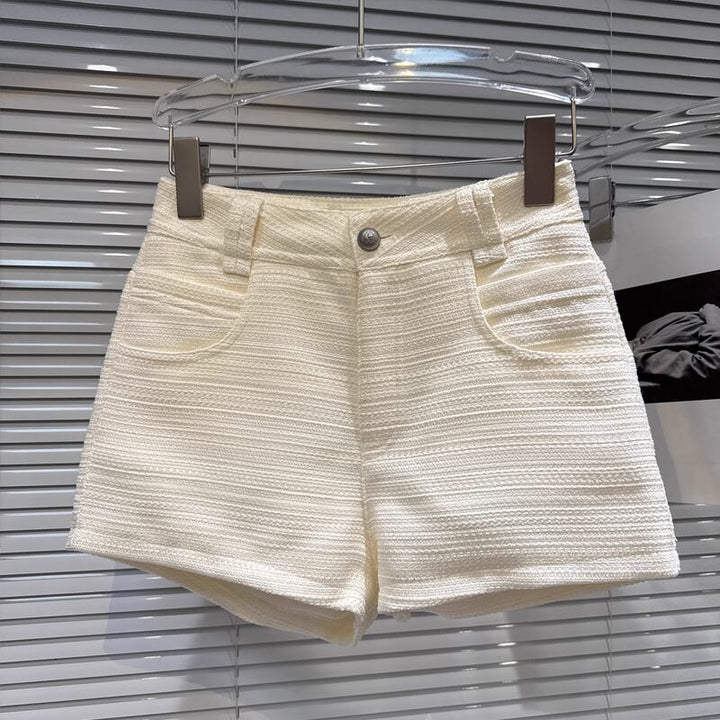 【bottoms】2色展開ショートパンツ Q7448