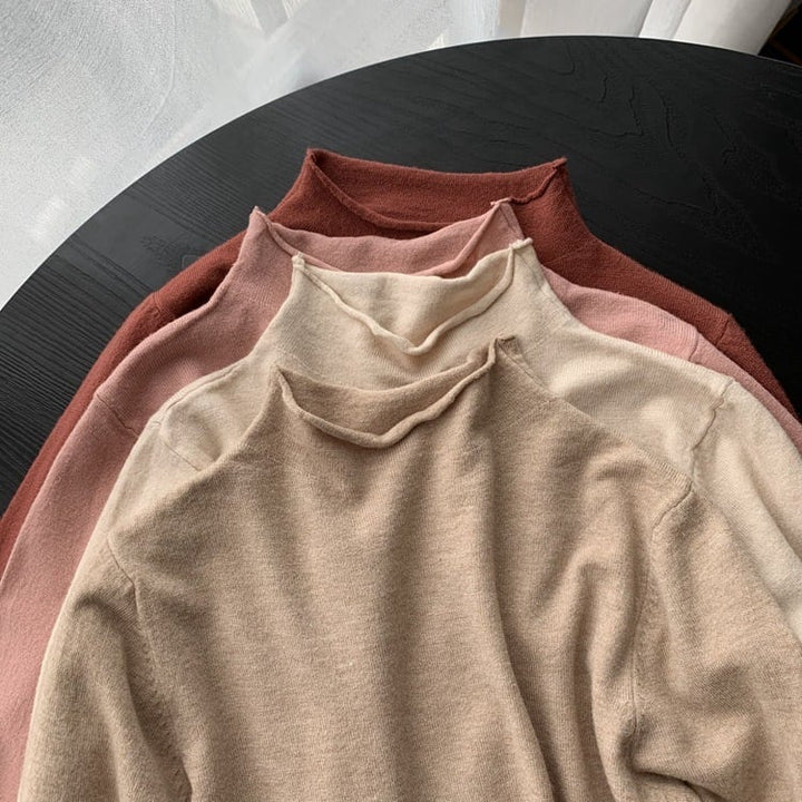 【tops】ニット長袖トップス　M29459