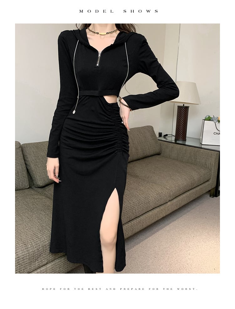 【dress】フード付きワンピース　M26654