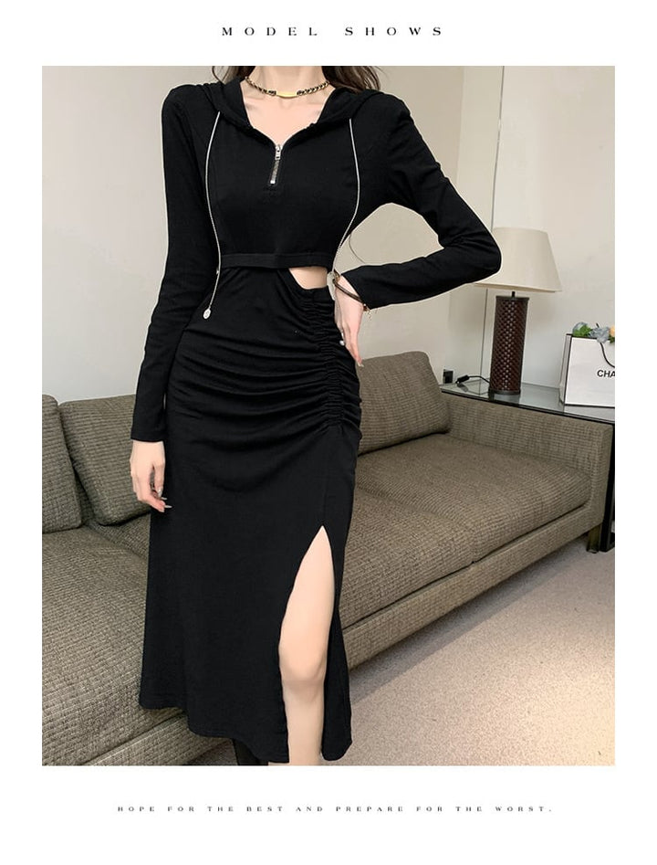 【dress】フード付きワンピース　M26654