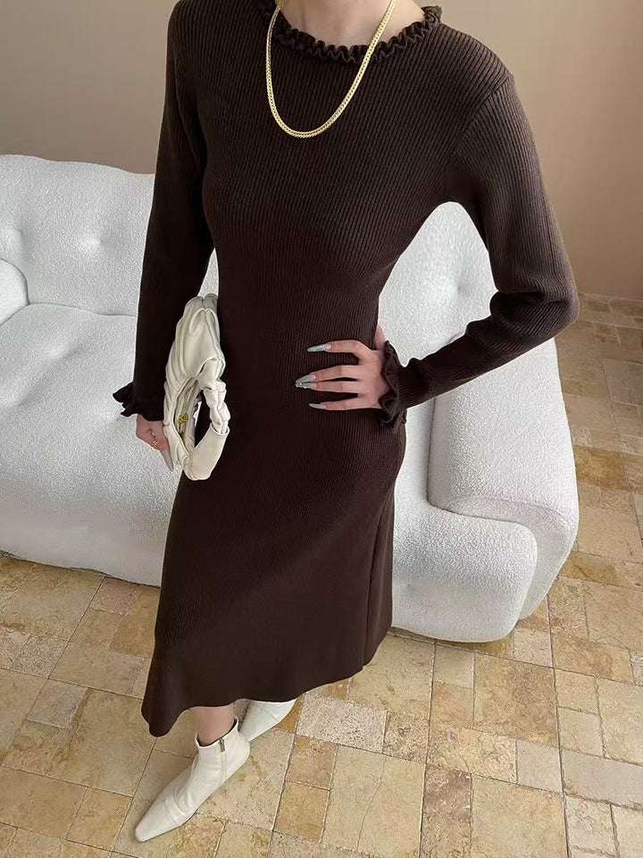 【dress】ニットワンピース  K0657