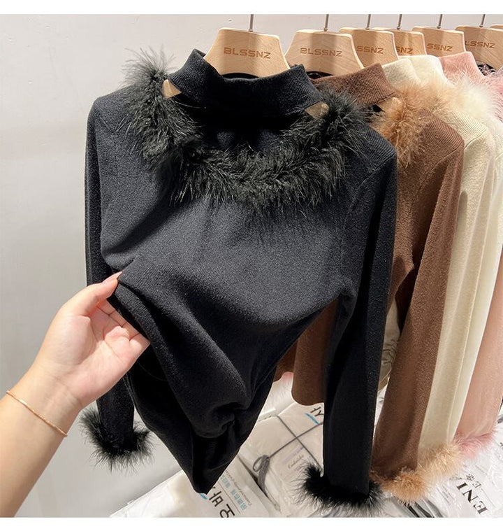 【tops】ファーニットトップス　M27760
