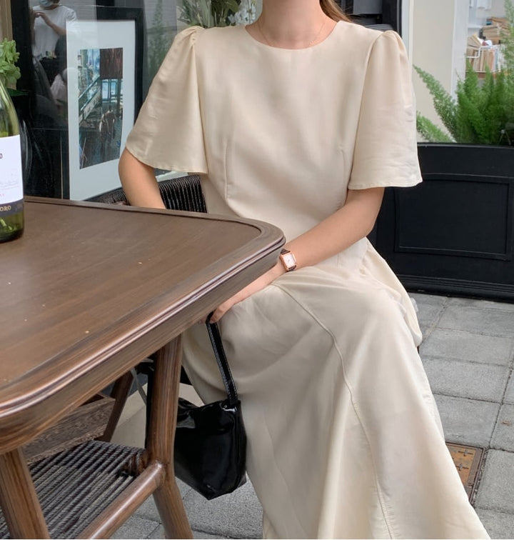 【dress】無地ワンピース　M24048