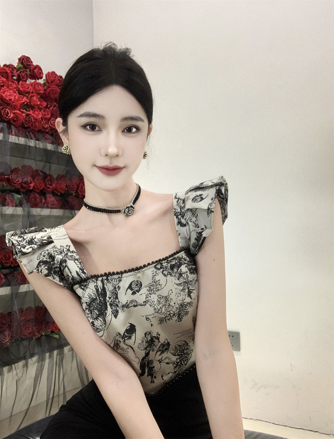 【dress】切り替えデートワンピース　M22208