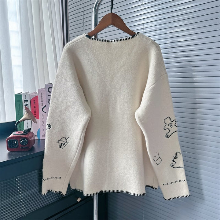 【outer】くまちゃんニットカーデ　M26102