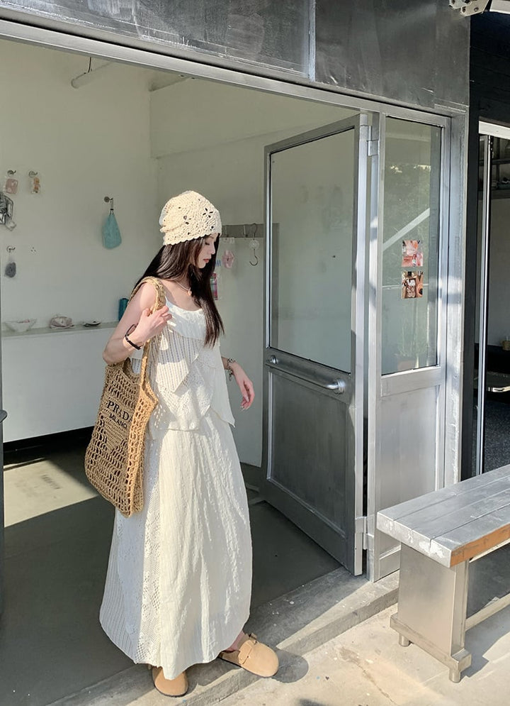【dress】切り替えキャミワンピース　M25319