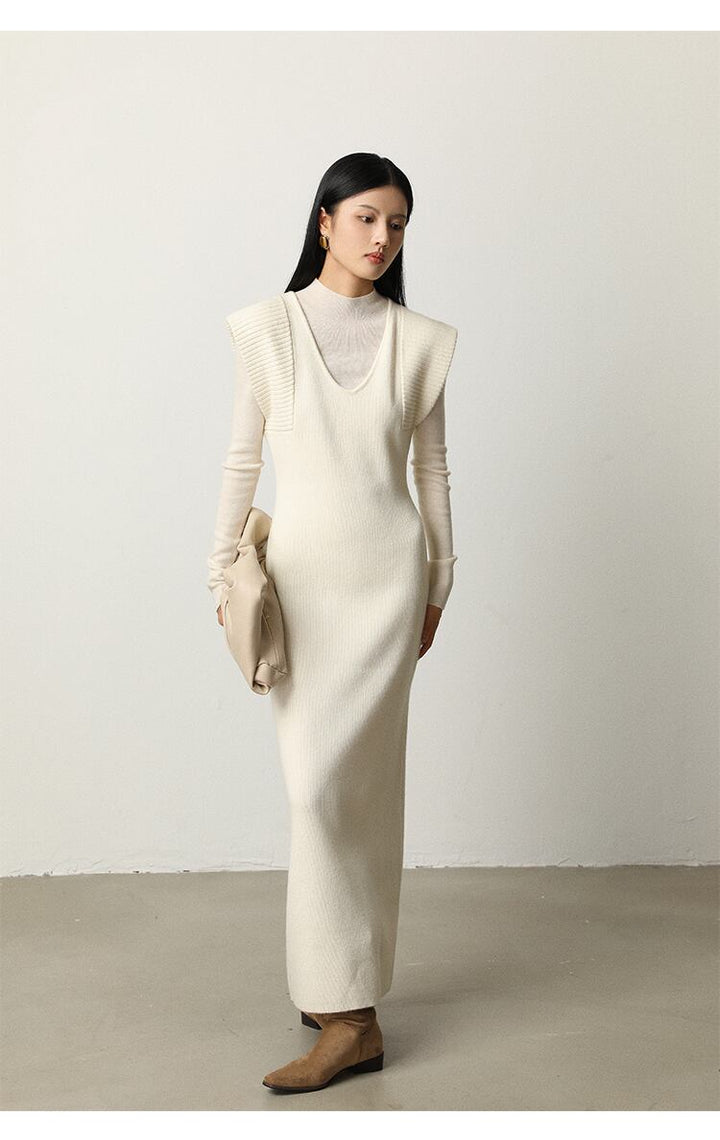 【dress】ノースリーブニットワンピース　N2809