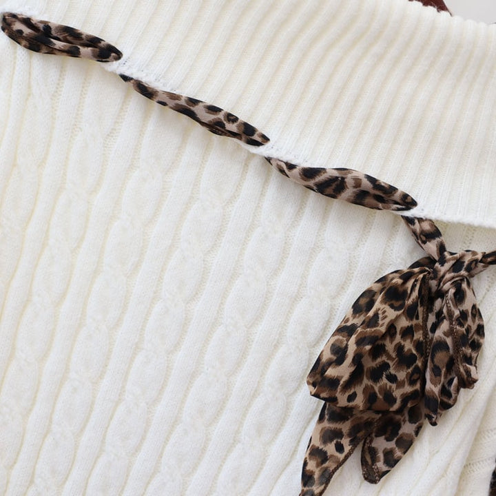 【tops】ボートネックニットセーター　M26870