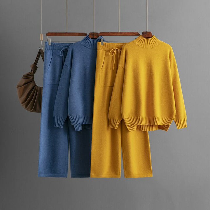 【set】ニットセーター×スカートセット　M28474