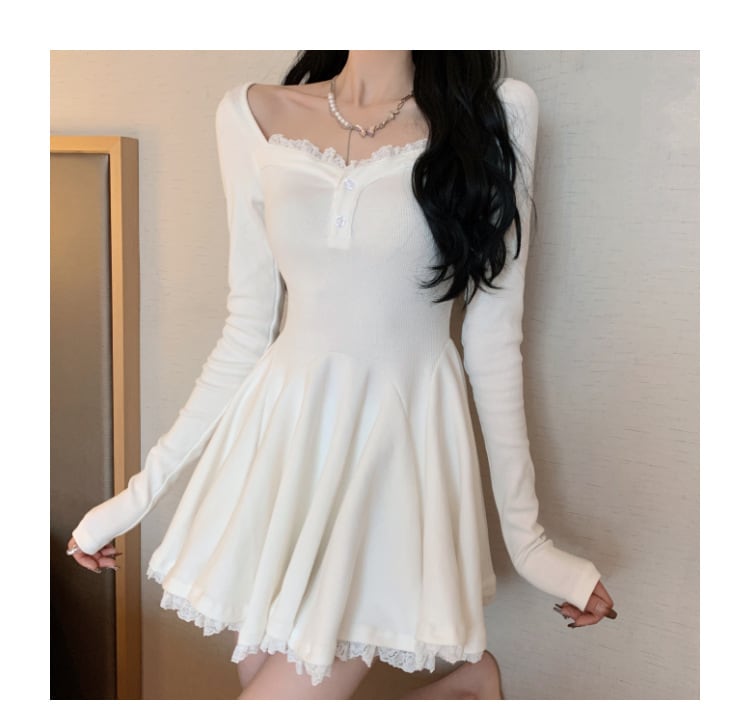 【dress】ニットワンピース　M27103