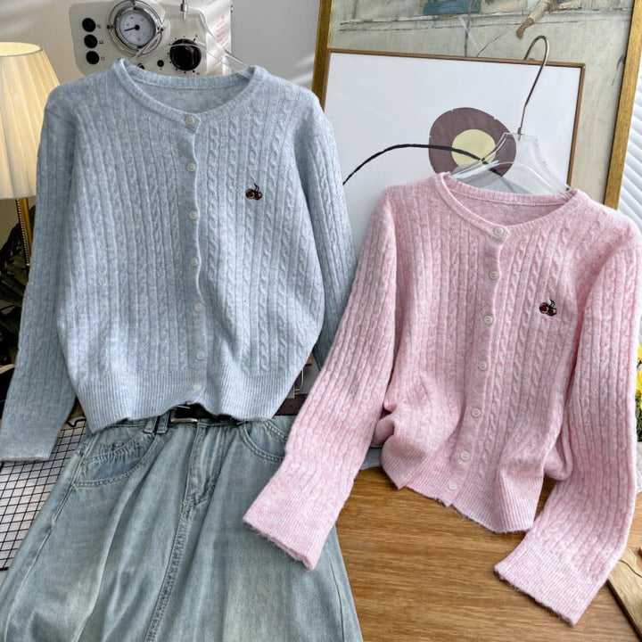 【outer】ニットカーデ　M26679