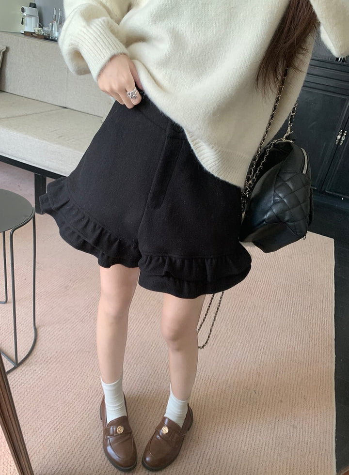 【tops】リボン付きニットセーター　M28635