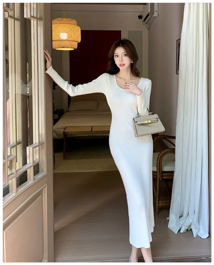 【dress】ニットワンピース　M25332