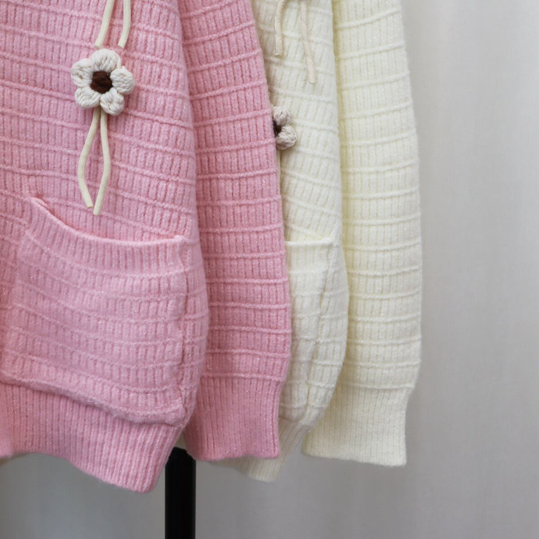 【outer】Vネックニットカーデ　M18707