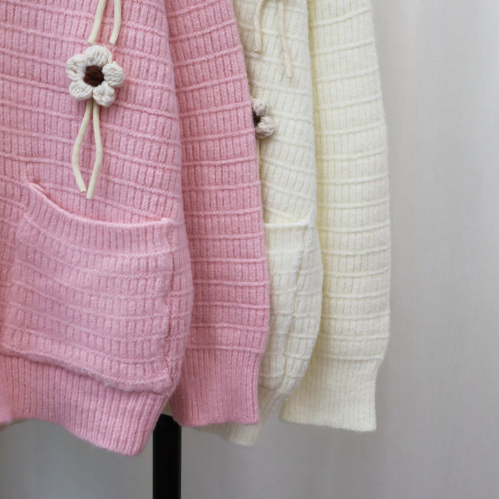 【outer】Vネックニットカーデ　M18707