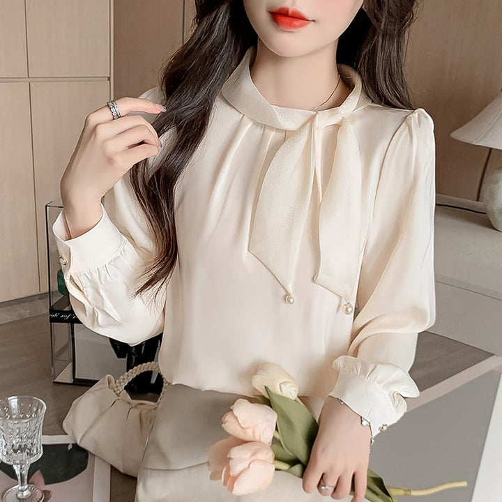 【tops】OL、通勤ブラウス　M29599
