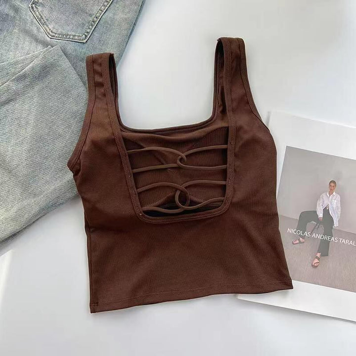 【tops】カップ付きキャミソール　M29519