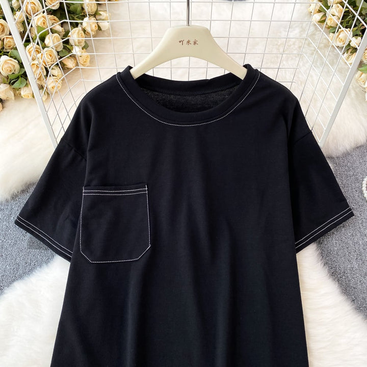 【set】目立つ！カジュアル2点セットTシャツ+ショートパンツ　M16864