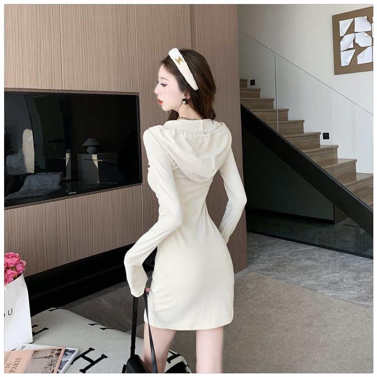 【dress】フード付きワンピース　M18198