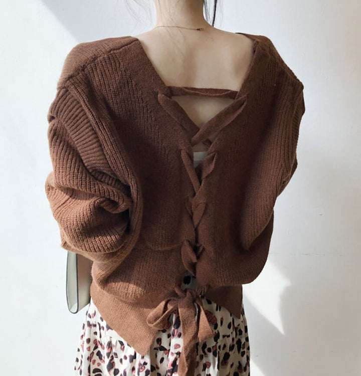 【outer】ニットカーデ　M17962