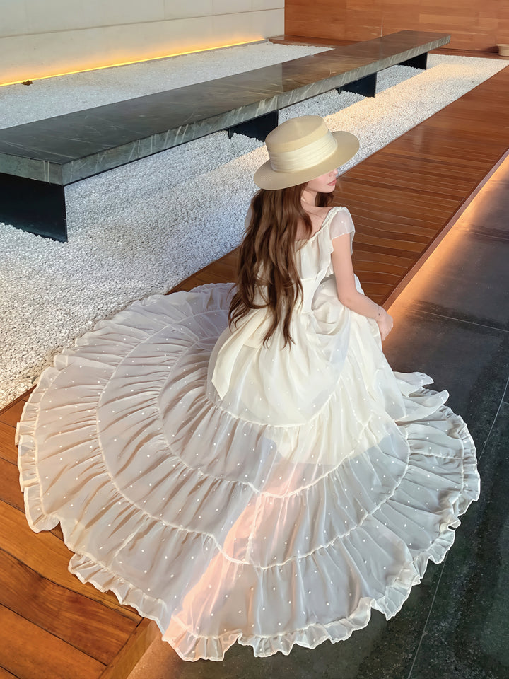 【dress】オフショルダーロングワンピース Q8863