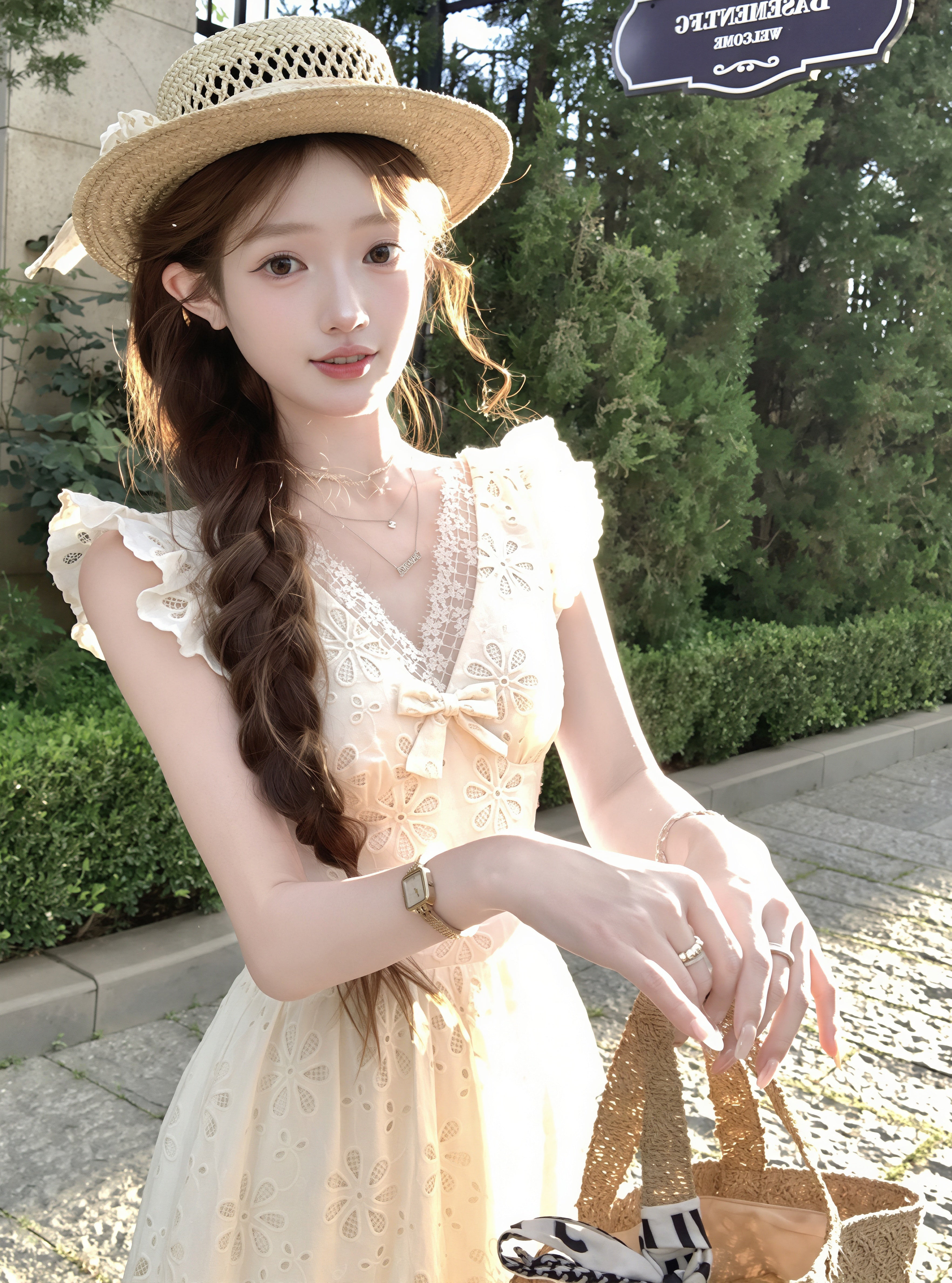 dress】フラッタースリーブロングレースワンピース Q8819 – NANASTYLE