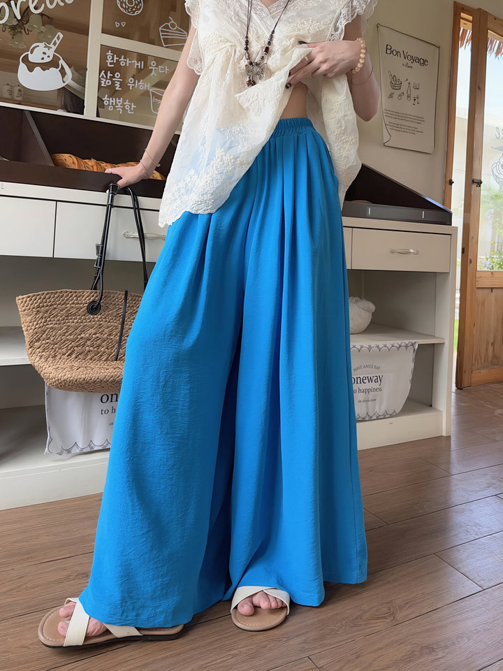 【set】レーストップス×ワイドパンツセット Q8741