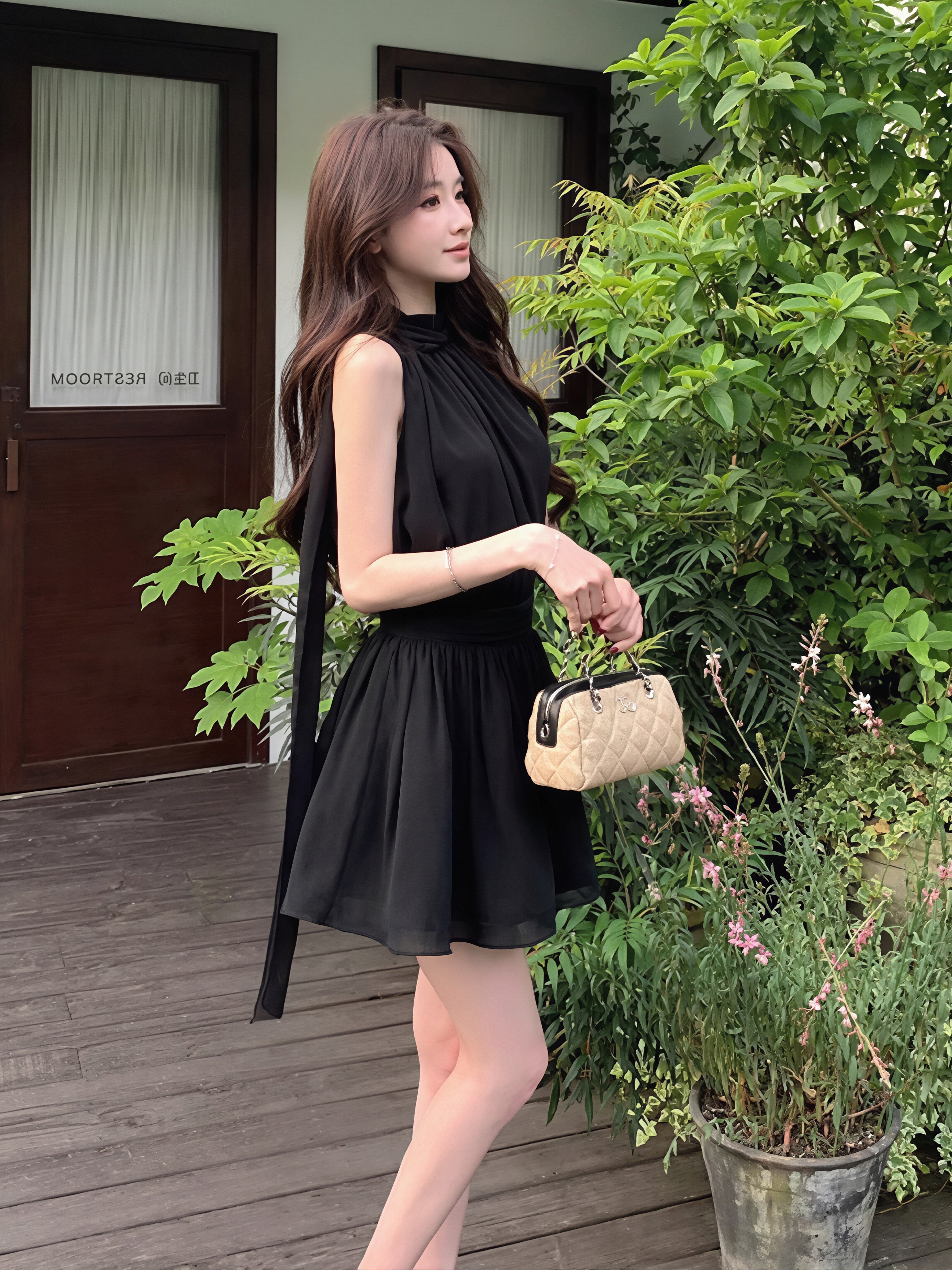 set】ノースリーブトップス×ミニスカートセット Q8822 – NANASTYLE