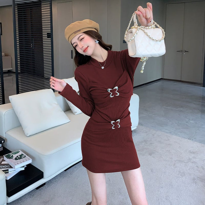 【dress】着瘦せワンピース　M27002