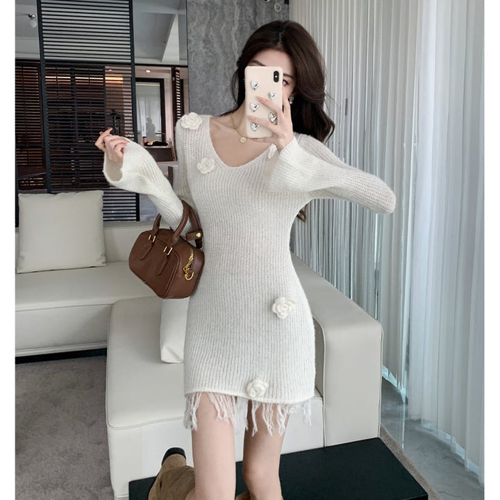 【dress】ニットワンピース　M26590