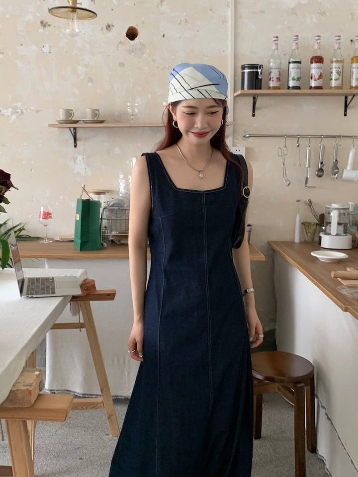 【dress】デニムワンピース　M25033