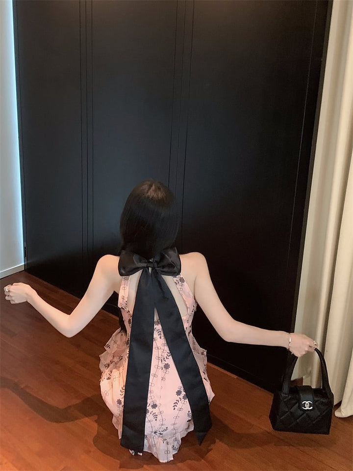 【dress】リボン付きワンピース　M24613