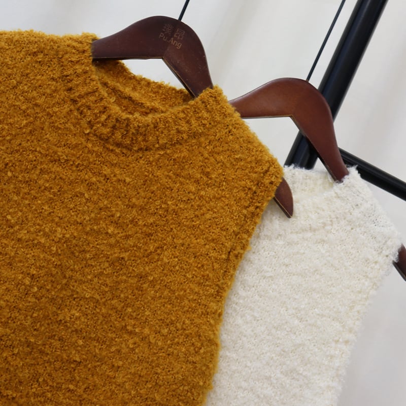 【tops】ニットベスト　M26726