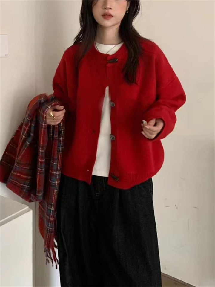【outer】ニットカーデ　M25962