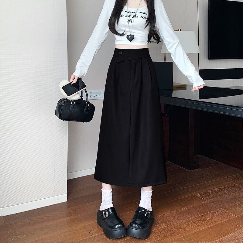【bottoms】ロング丈スカート　M29357