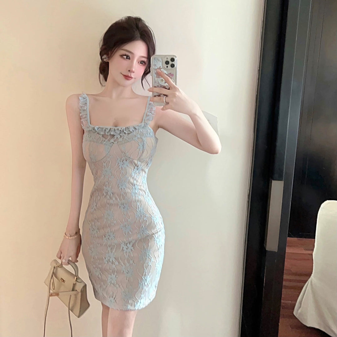 【dress】レースキャミワンピース　M25251