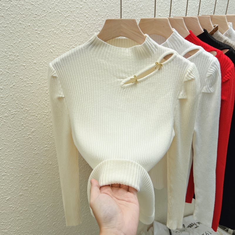 【tops】ニットトップス　M26511