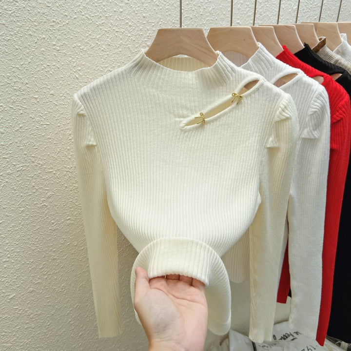 【tops】ニットトップス　M26511
