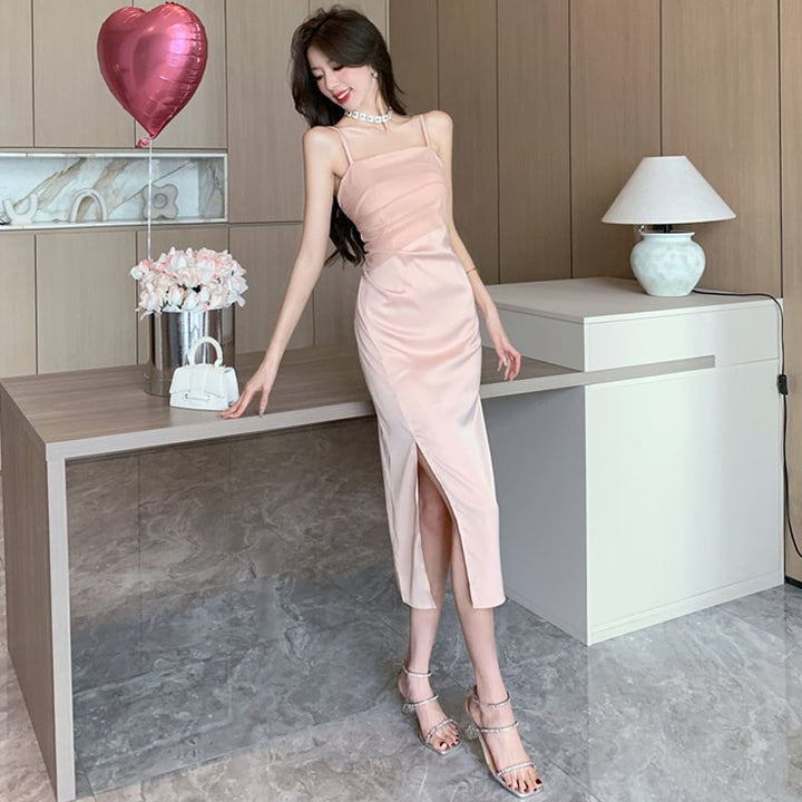 【dress】輝いて超人気 !  エレガントキャミワンピース　M17300
