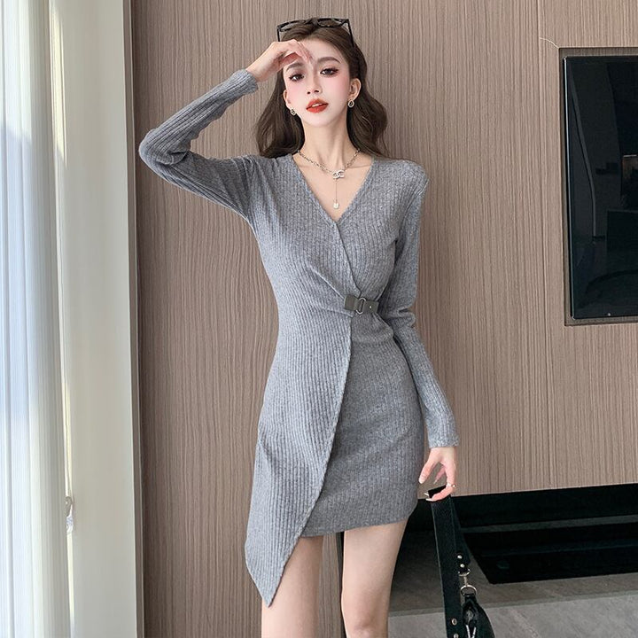 【dress】ニットワンピース　M18563