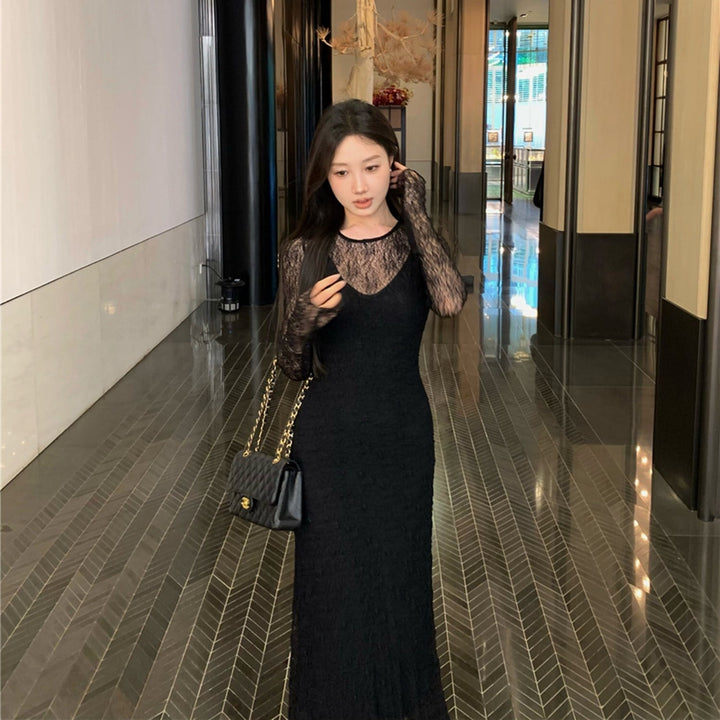 【dress】レースワンピース　N2673