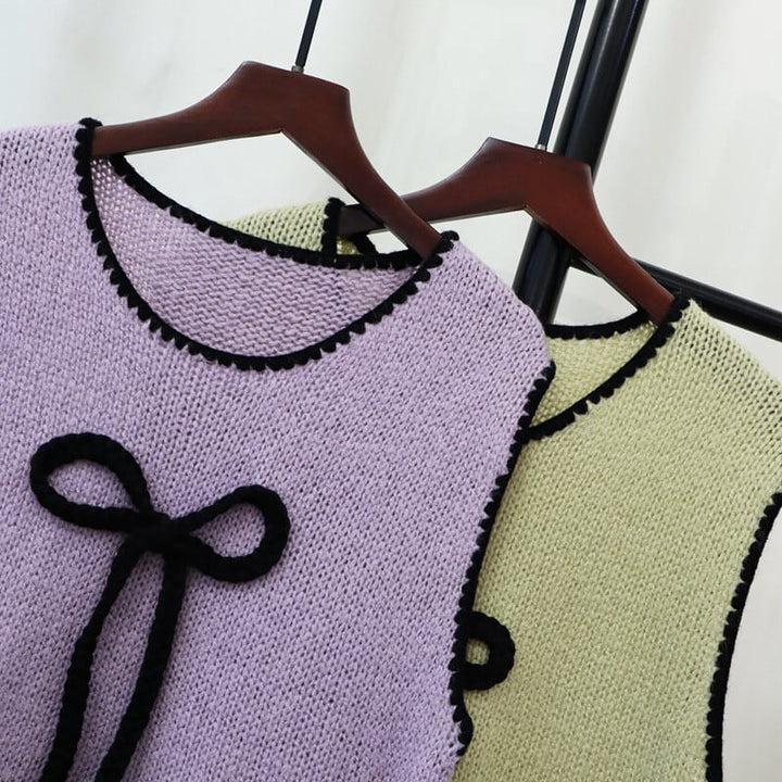 【tops】ニットベスト　M26862