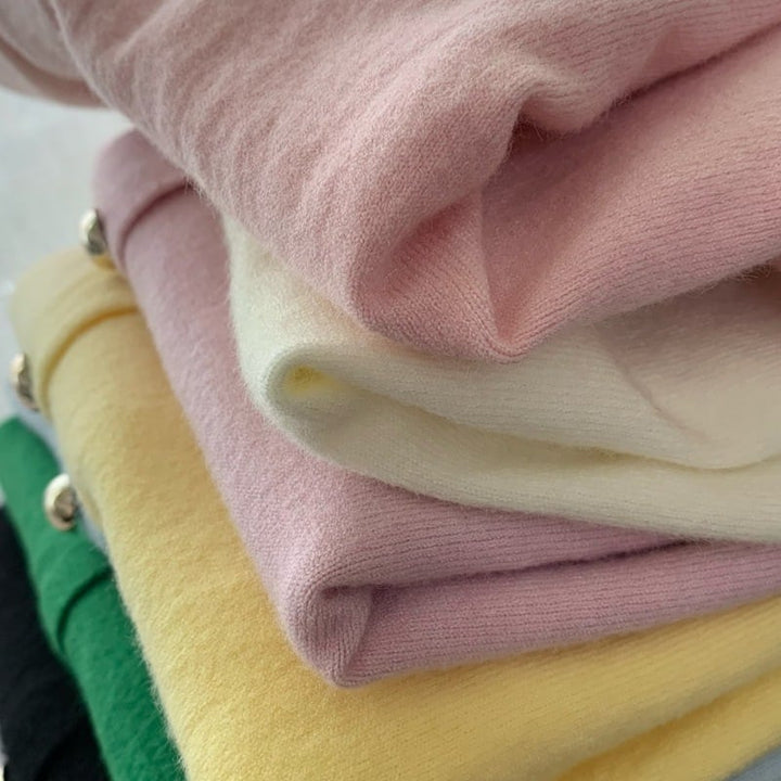 【outer】クルーネックニットカーデ　M29423