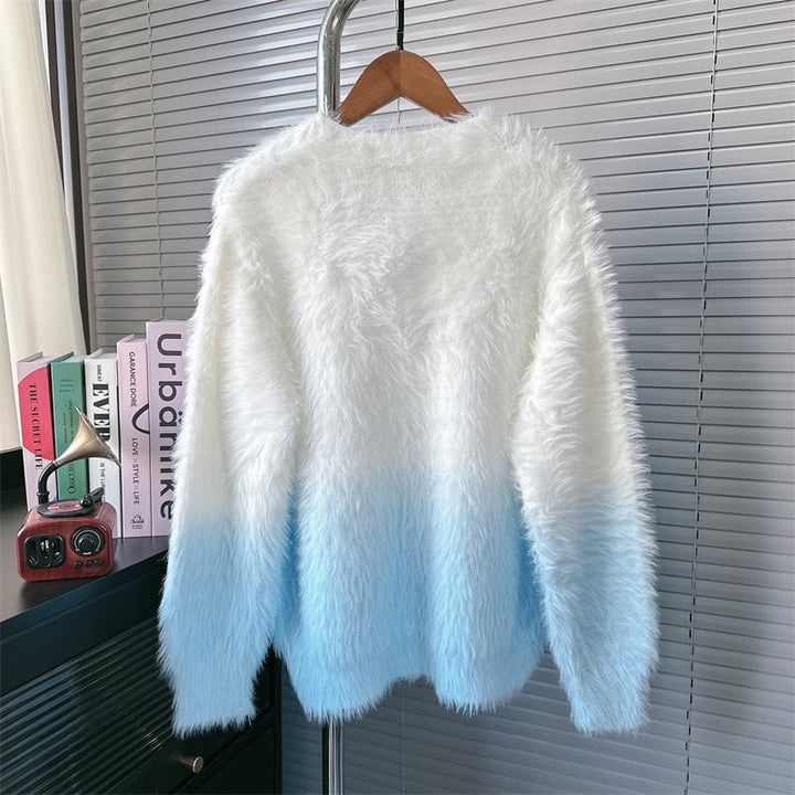【outer】Vネックニットカーデ　M28151