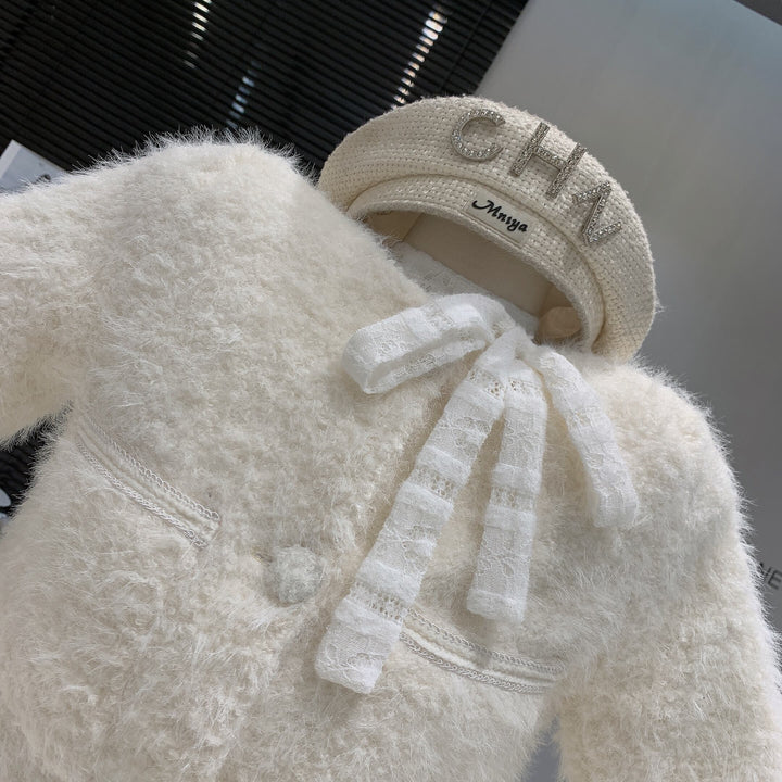 【outer】ファーショートコート　M28441