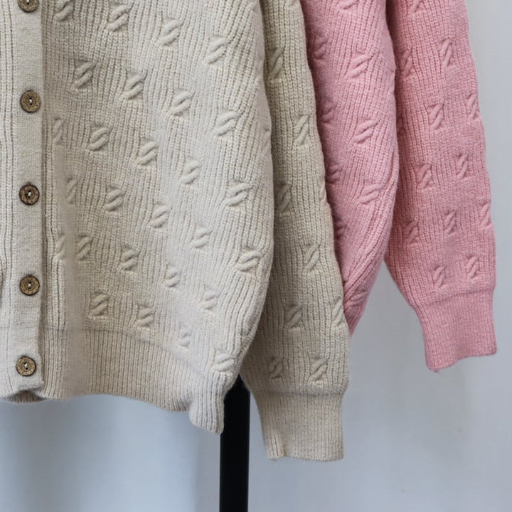 【outer】ニットカーデ　M26027