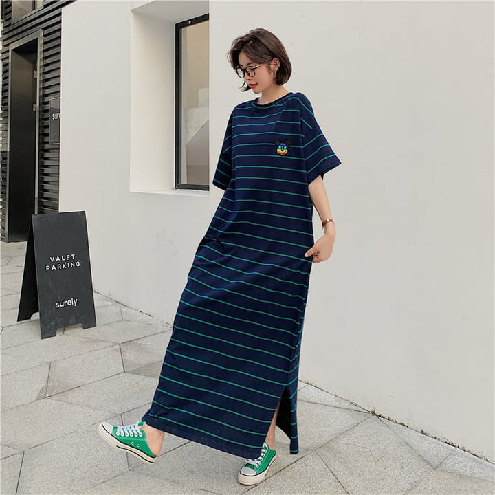 【dress】ボーダー柄ワンピース　M24960