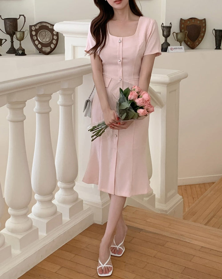【dress】マーメイドワンピース　M24722