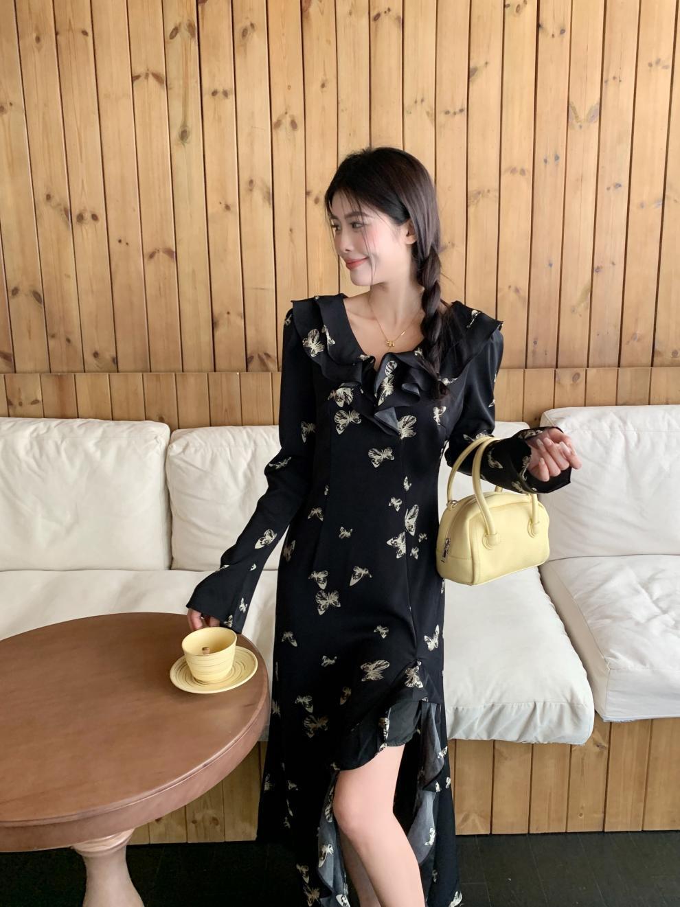 【dress】フリルワンピース　M26458