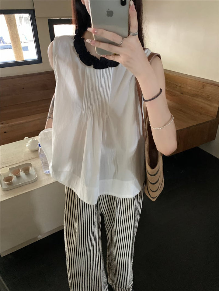 【tops】ノースリーブトップス　M24893